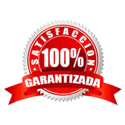 Garantía de 100% satisfacción